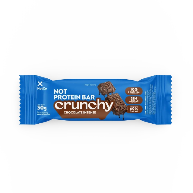 NotProtein Bar Crunchy Chocolate Intense 4un 30g