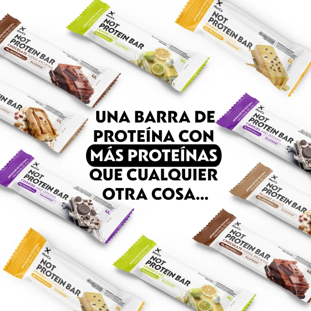NotProtein Bar Chocolate Fudge Brownie 5un 45g