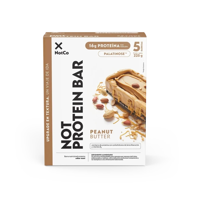 NotProtein Bar Peanut Butter 5un 45g