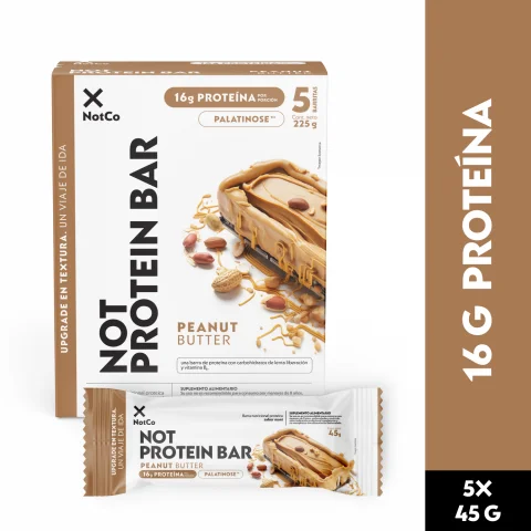 NotProtein Bar Peanut Butter 5un 45g