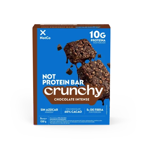 NotProtein Bar Crunchy Chocolate Intense 4un 30g