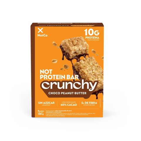 NotProtein Bar Crunchy Peanut Butter 4un 30g