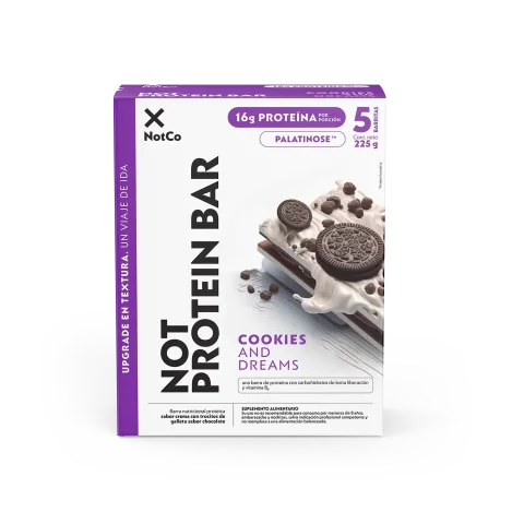 NotProtein Bar Cookies and Dreams 5un 45g