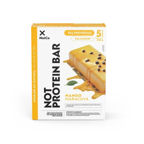 NotProtein Bar Mango Maracuyá 5un 45g